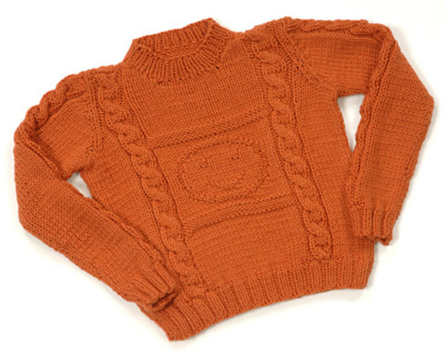Happy Face Baby Sweater
