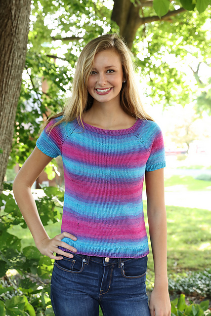 3217 Top Down Tee