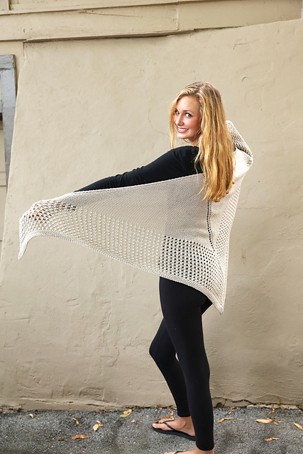 3219 Lace Bordered Shawl