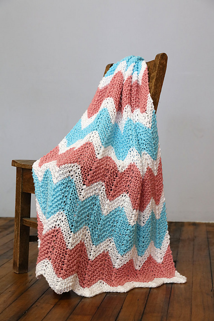 3291 Ripple Baby Blanket