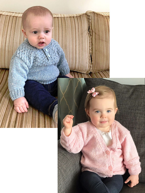 3280 Baby Cardigan & Pullover