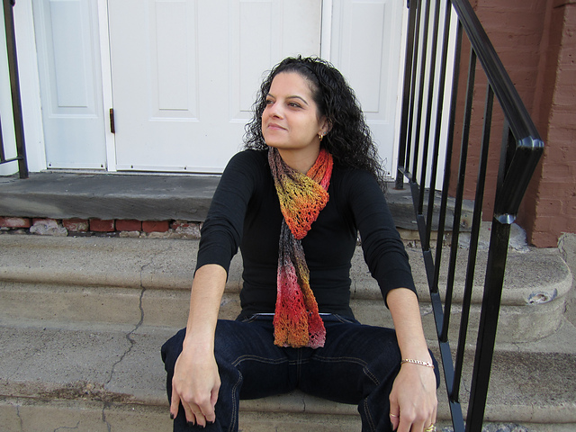F352 Kudo Knit Scarf