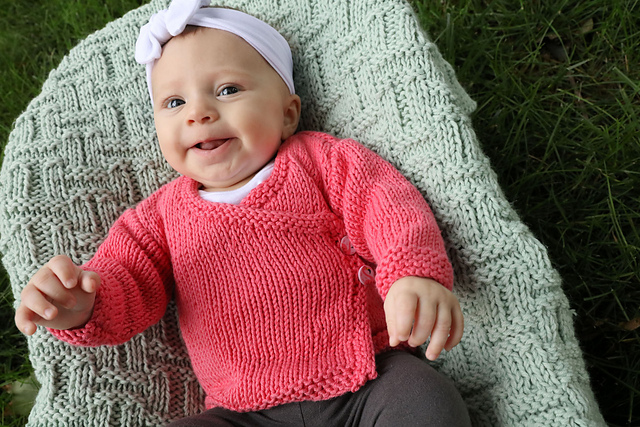 3309 Baby Wrap Cardigan