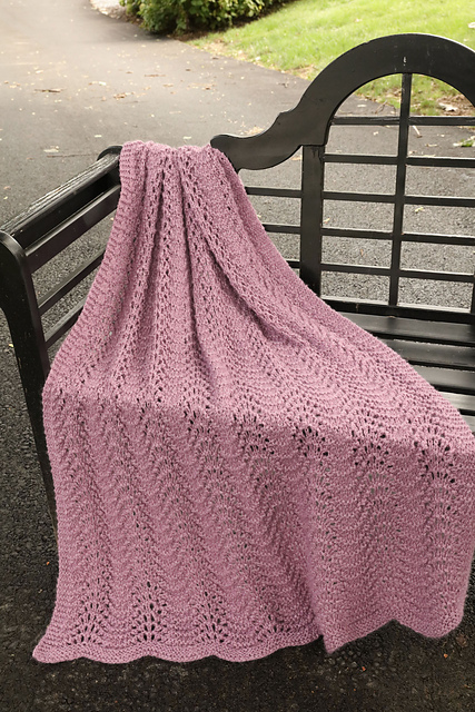 3307 Fan and Feather Afghan