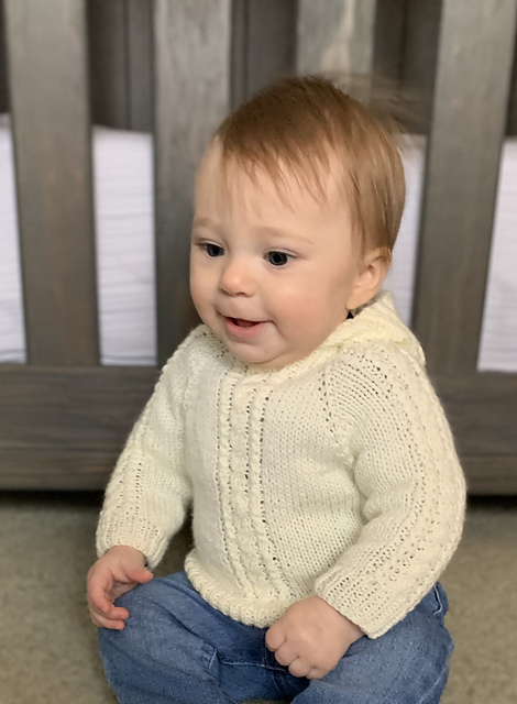 125 Baby’s Hooded Zip Pullover