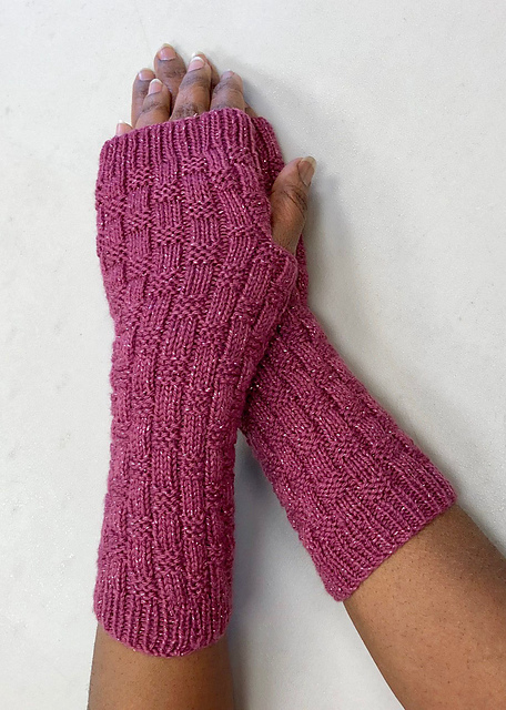 F927 Long Fingerless Gloves
