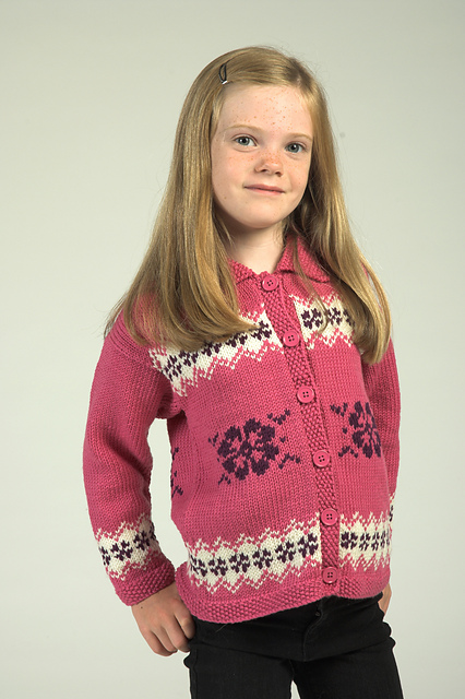 Girls Fair Isle Jacket