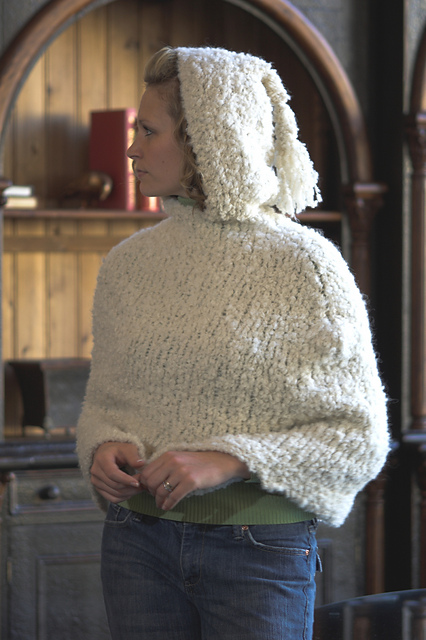 Woman's Cape With Hood