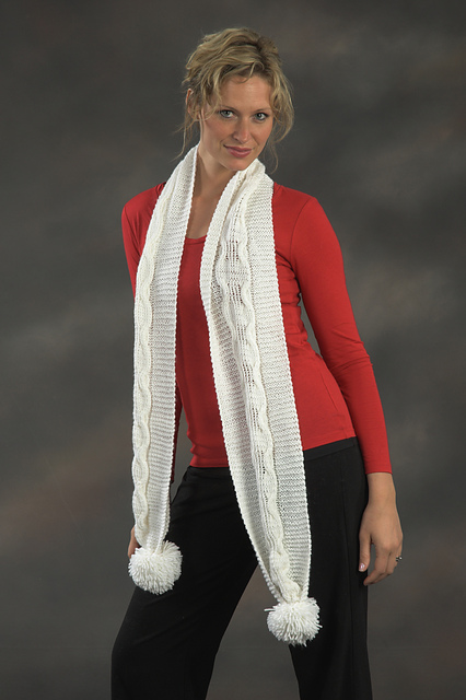 Cabled Scarf