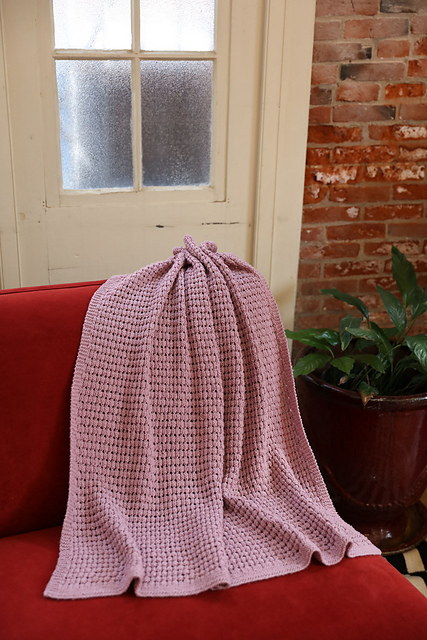 3361 Openwork Stitch Blanket