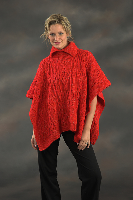 2153 Woman's Square Poncho