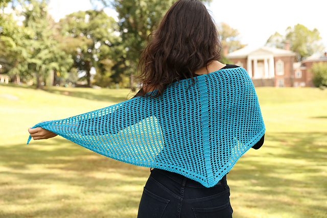 F928 Mesh Shawl