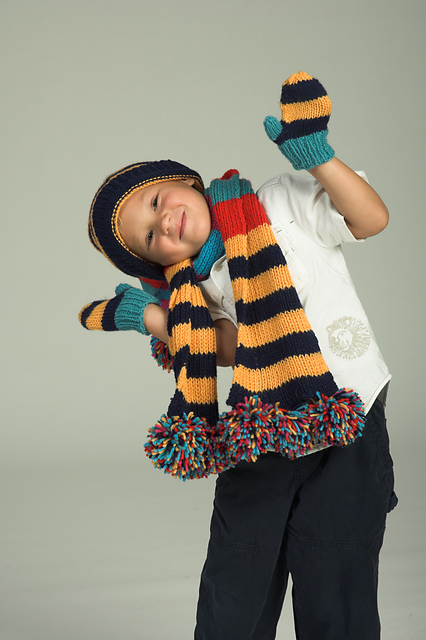 Kid's Striped Accessories