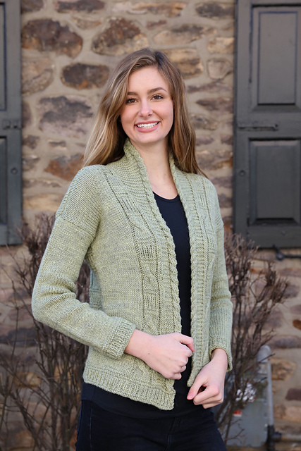 M110 Sage Grass Cardigan