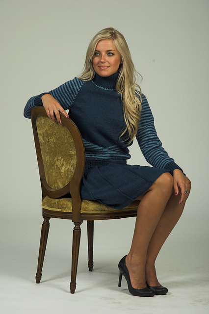 Woman's Pullover and Skirt