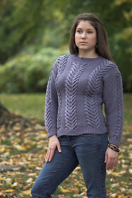 Cabled Pullover