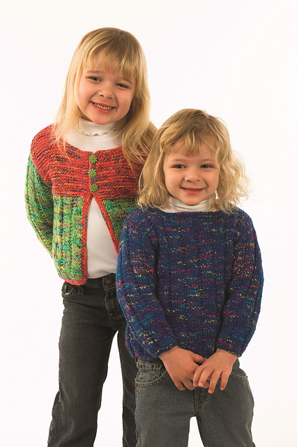 P601 Child's Cardi & Pullover