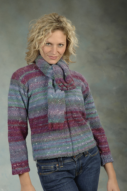 Pullover and Scarf