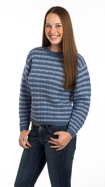 Ladies Textured Pullover