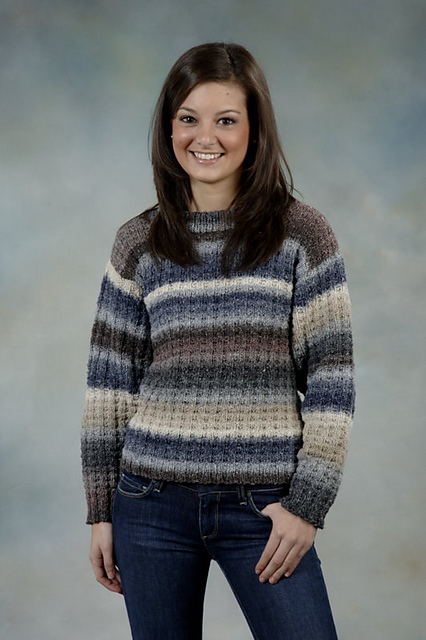Textured Pattern Pullover