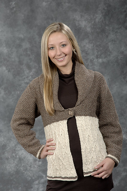 Cable and Textured Jacket