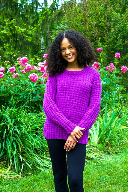 3405 Textured Pullover