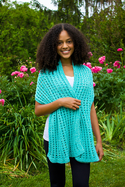 3397 Eyelet Rib Wrap