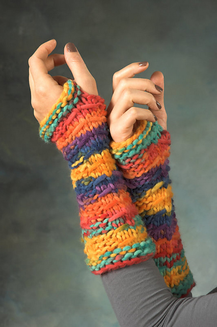 Fingerless Mitts