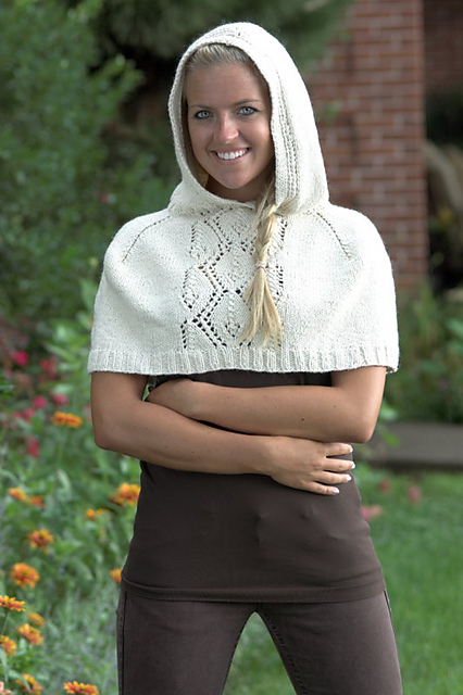 Woman’s Mini Hooded Cape