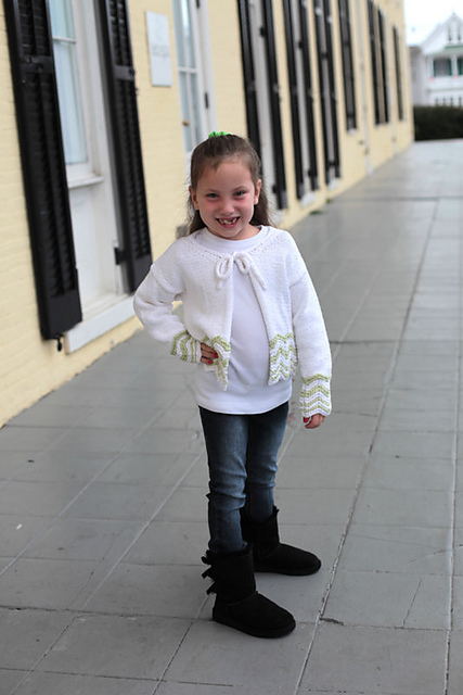 Child’s Chevron Cardigan