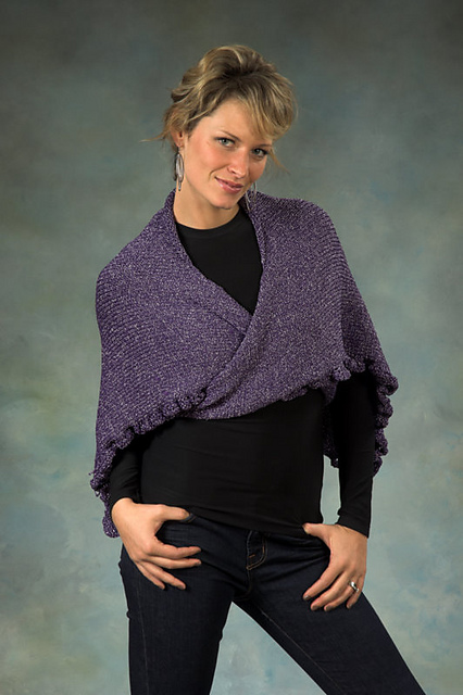 Ruffle Edge Shawl