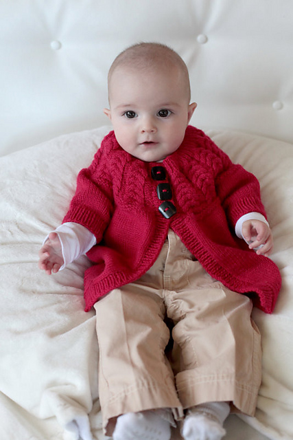Child's Yoke Cardigan