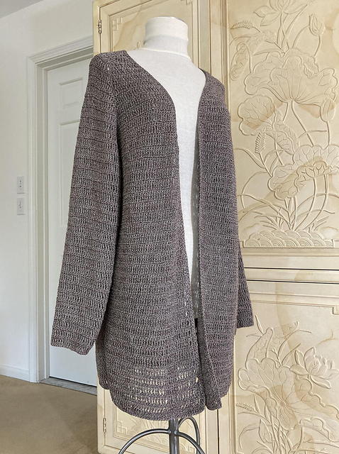 3454 Crochet Duster