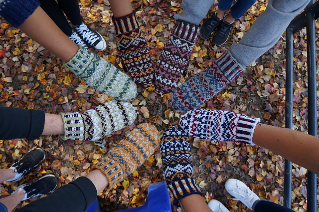 3461 Fair Isle Mitts