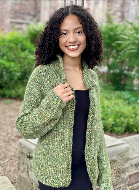 Ravelry: 3470 Woman's Jacket pattern by Linda Daniels