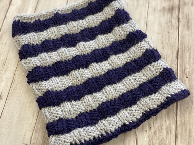 B110 Basketweave Cowl