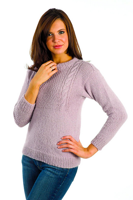 Cabled Pullover