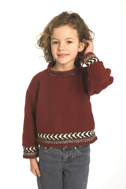 1439 Child's Fair Isle Pullover