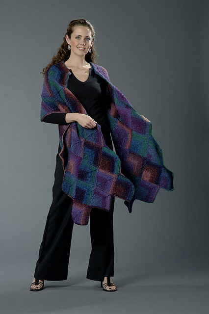 Rectangle Mitered Shawl