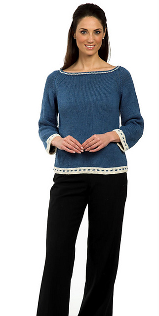 Pullover with ¾ Sleeves