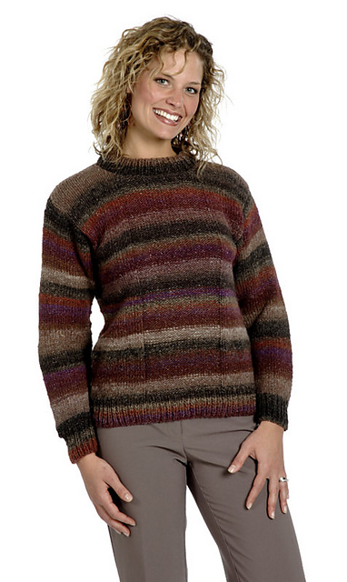 1229 Ladies Shadow Pullover