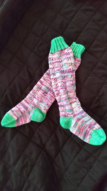 Tutti-Frutti Butterfly Knee Socks
