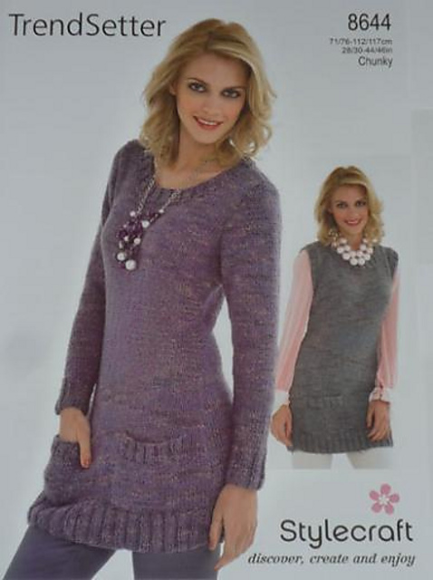 Sweater Dress 8644
