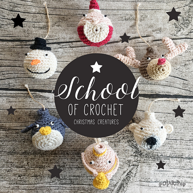 School of Crochet: Christmas Creatures