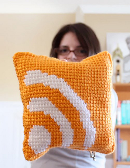 RSS Feed Pillow