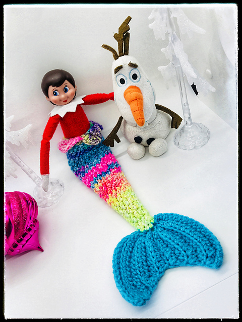 Zoe the elf Mermaid Tail