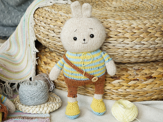 Cute Knit Bunny