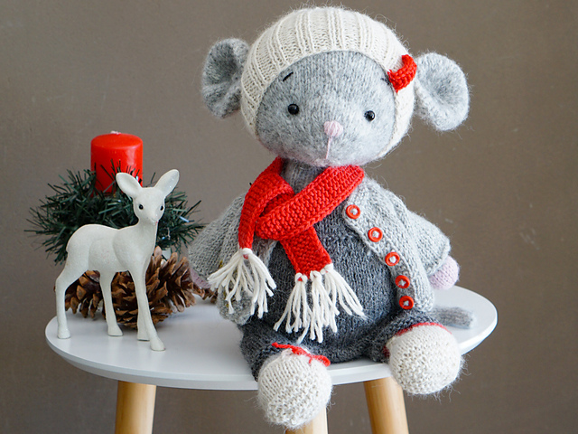 Christmas Mouse Boy Clothes