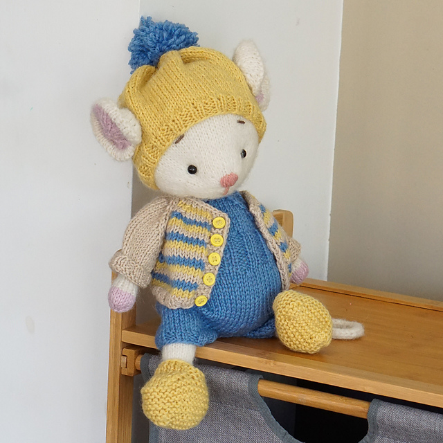 Doll Toy Clothes - Casual Mouse Boy Outfit