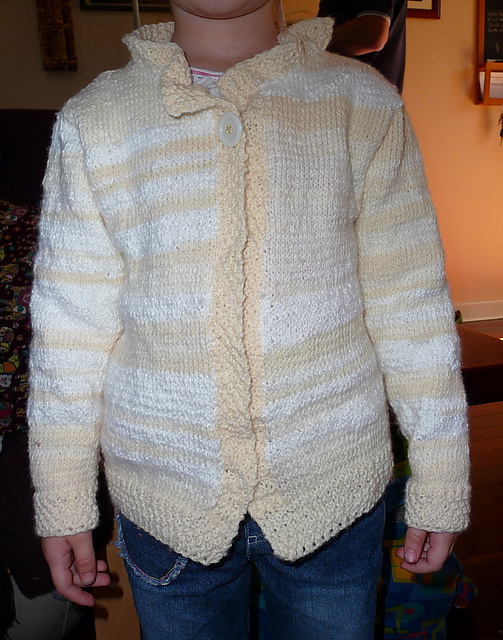Cardigan with Embroidery